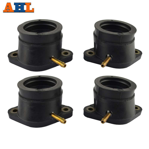 AHL 4pcs Carburetor Pad Plastic Outlet Carburetor Intake Manifold Interface Glue For Yamaha XJR 1200 XJR1200SP XJR 1300 FJR1300 ► Photo 1/6