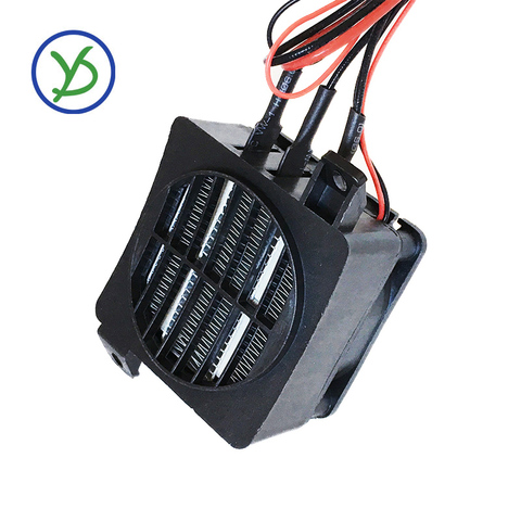 70W 12V DC Thermostatic Electric Heater PTC fan heater Incubator heater heating element Small Space Heating ► Photo 1/6