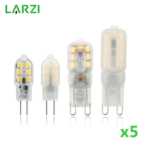 Ik heb het erkend toewijding wedstrijd Price history & Review on 5pcs/lot G4 G9 LED Bulb 3W 5W AC 220V DC 12V LED  Lamp SMD2835 Spotlight Chandelier High Quality Lighting Replace Halogen  Lamps | AliExpress Seller - LARZI