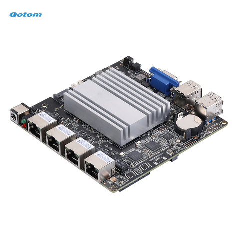 Nano ITX Motherboard Q1900G4-M with Bay Trail J1900 Processor onboard Quad Core 2.0 GHz VGA 4x Gigabit LAN VPN Router Firewall ► Photo 1/6