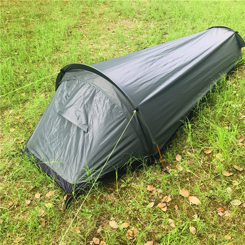 Backpacking Tent Outdoor Camping Sleeping Bag Tent Outdoor Mat Lightweight Single Person Tent for Camping ► Photo 1/6