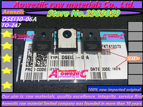 Aoweziic 2022+ 100% new imported original DSEI30-06A  DSE130-06A  TO-247 fast recovery diode 37A 600V ► Photo 1/2