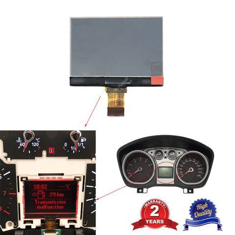 LCD Display Screen for Ford Focus C-Max Galaxy Kuga Instrument Cluster Dashboard Pixel Repair ► Photo 1/6