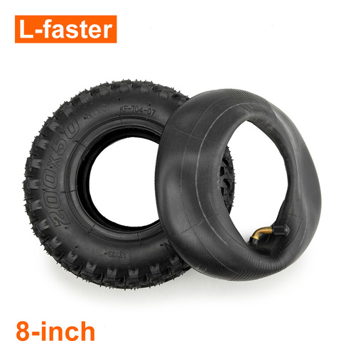 200x50 Off-road Tire And Tube 8 Inch Mountain Tyre And Air Tube For Mountain Scooter And Mountain Skateboard Pneumatic Wheel ► Photo 1/6