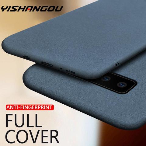 Sandstone Slim Rubber Matte Soft Case For Samsung Galaxy S20 FE Note 20 10 Ultra A50 A70 A51 A71 A21S M31 S8 S9 S10 Plus A31 M51 ► Photo 1/6