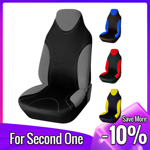 Seat Cover Supports High Back Bucket AUTOYOUTH Car Seat Cover Universal Fits Most Interior Accessories Seat Cover ► Photo 1/5
