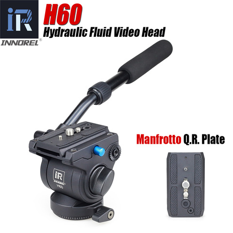 INNOREL H60 Hydraulic Fluid Tripod Head Video Panoramic Head for Camera Tripod Monopod Slider with Quick Release Plate ► Photo 1/6