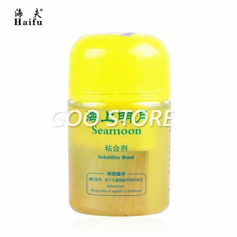 ITTF Approve HAIFU SEA MOON Professional Table Tennis Rubber Solubility Bond Booster/ Bond Oil/ VOC Tune Glue 100ml ► Photo 1/3