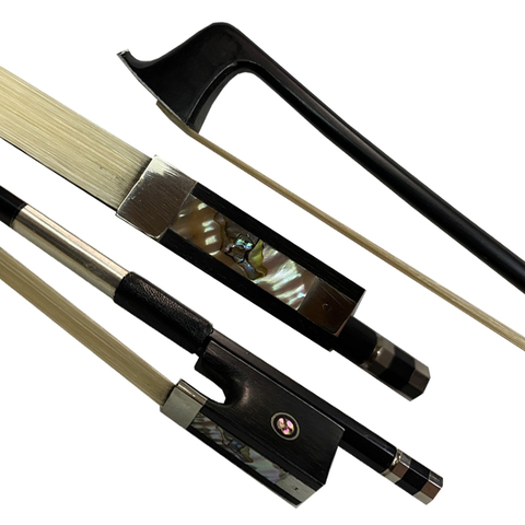 4/4 Carbon Fiber Violin Bow Black carbon Bow 4/4Violin Bow Ebony Frog ► Photo 1/6