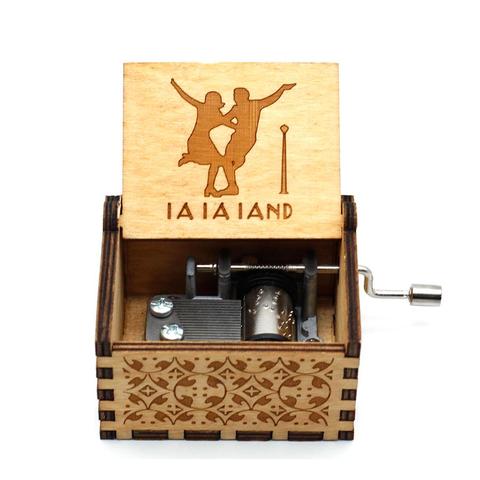 Hand carved wooden music box - la la land ► Photo 1/6