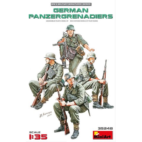 MiniArt 35248 1/35 German Panzergrenadiers - Scale Model Kit ► Photo 1/1