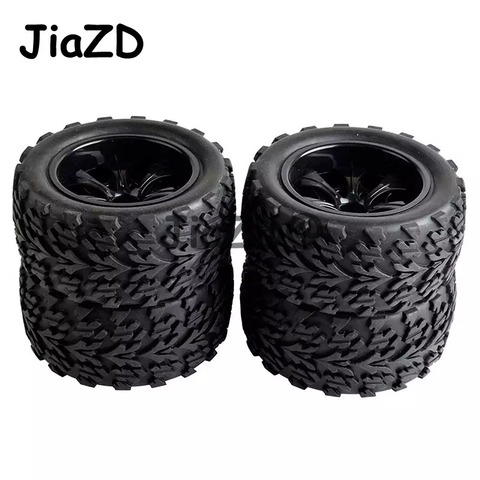 4pcs/set HSP 1/10 Monster Truck 88030 Tire Bigfoot Tire (4pcs) Diameter 115mm Hexagon combined with 12mm HSP 94111 94108 94188 ► Photo 1/5