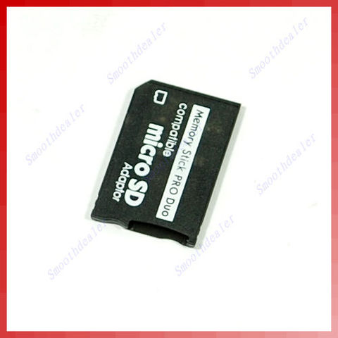 Micro SD SDHC TF to Memory Stick MS Pro Duo PSP Adapter Converter Card New ► Photo 1/2