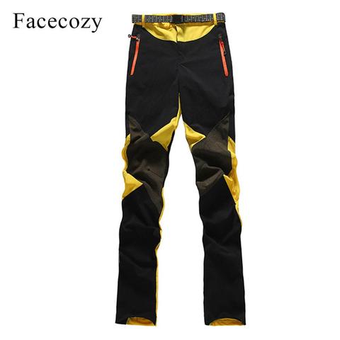 Facecozy Women Summer Hiking Pants Elastic Quick Dry Climbing Trekking Trousers Outdoor Sports Breathable Thin Camping Pants ► Photo 1/6