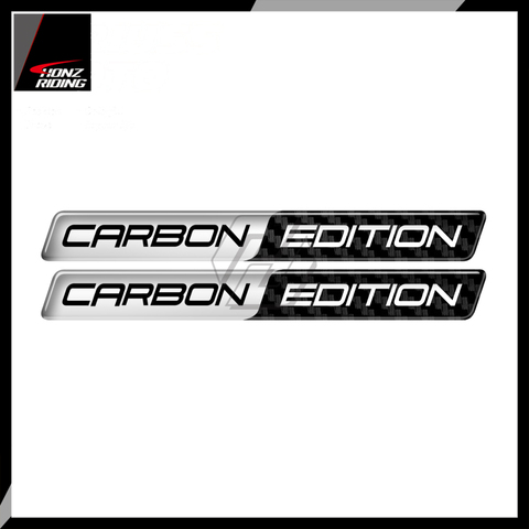 For Triumph BMW Honda Suzuki Kawasaki Yamaha Ducati 3D Motorcycle Carbon Edition Sticker ► Photo 1/4