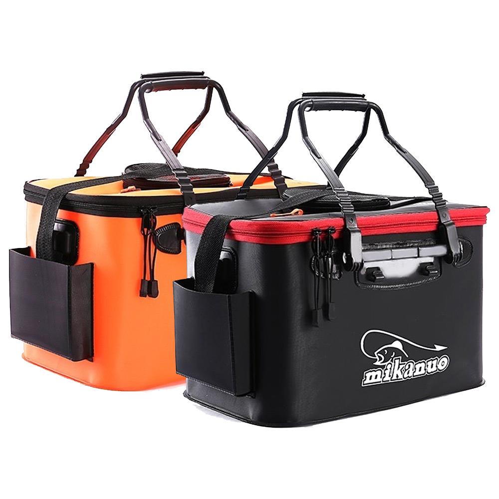 Portable EVA Fishing Bag Folding Fishing Bucket Live Fish Box