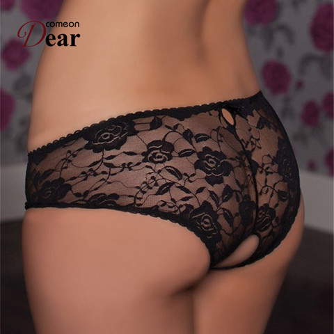 Comeondear Lace Panties 6XL Big Size Lace Underwear See Through Sexy Ropa Interior Femenina See Through Panties Women PB5116P ► Photo 1/6