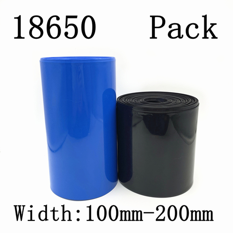 Transparent Heat Shrink 18650 Lipo Battery  PVC Tubing  Width100mm ~200mm Insulated Film Wrap Lithium Case Heat-Shrinkable Tube ► Photo 1/6