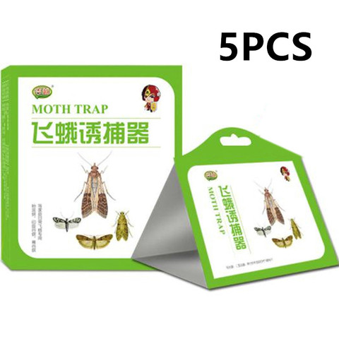5 pcs box of premium food kitchen food moth pheromone trap killer pheromone moth trap ► Photo 1/6