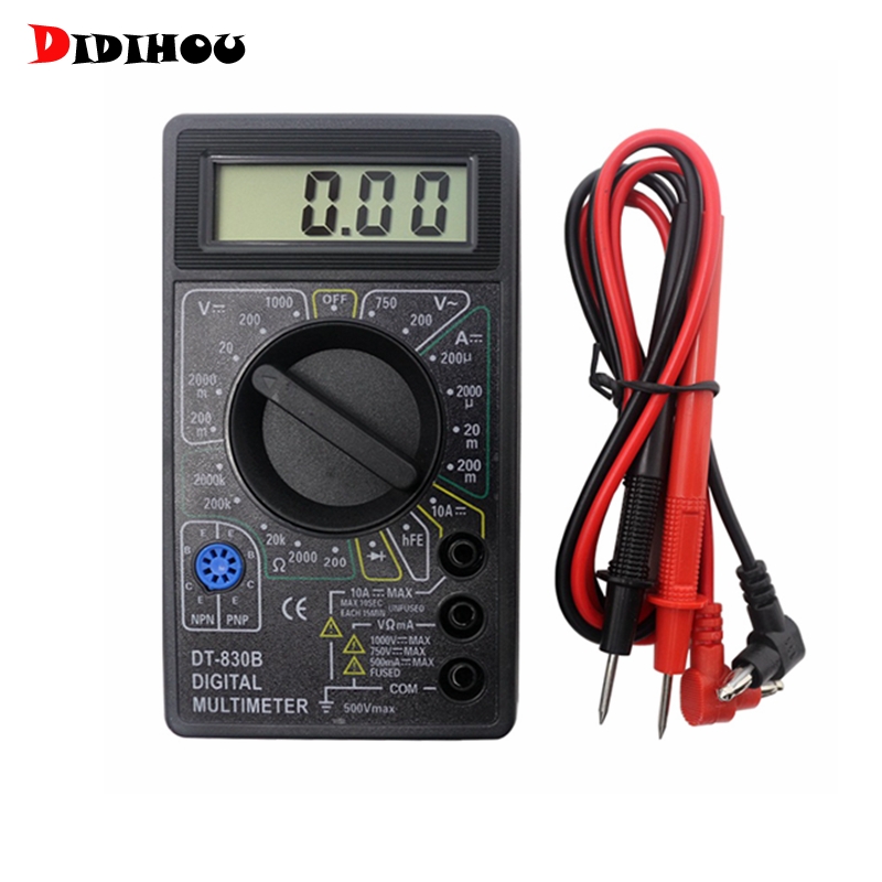 1000 V 10A Test Leads. LCD Digital Multimeter Voltmeter AC DC Ammeter Ohmmeter 