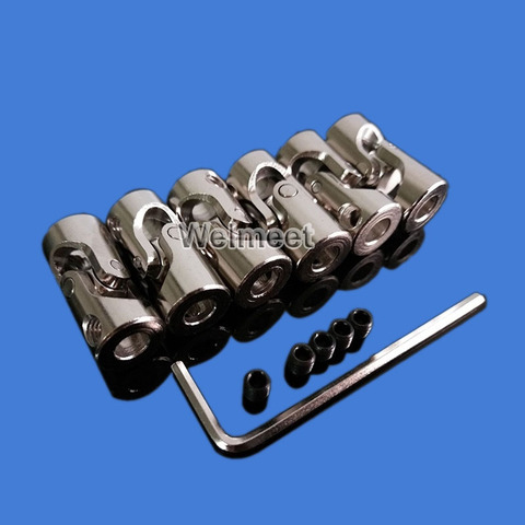 2/3/3.17/4/5/6/6.35/8/10mm Boat Car Shaft Coupler Motor Connector Metal Universal Joint Coupling ► Photo 1/6
