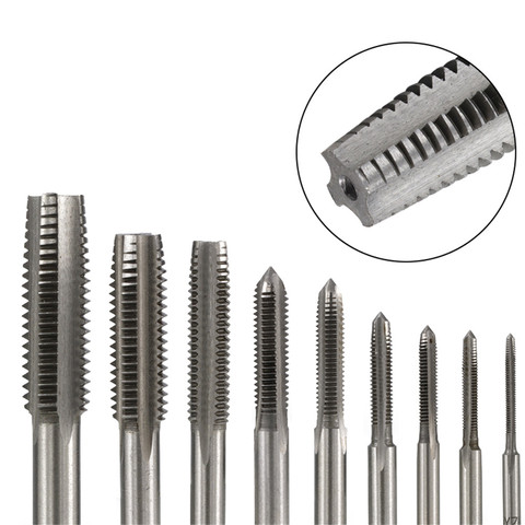 1pc M3 / M4 / M5 / M6 / M7 / M8 / M10 / M12 / M14 Right Hand Thread Tap Hss Metric Hand Tap Straight Flute Threaded Tap Drill Bi ► Photo 1/1