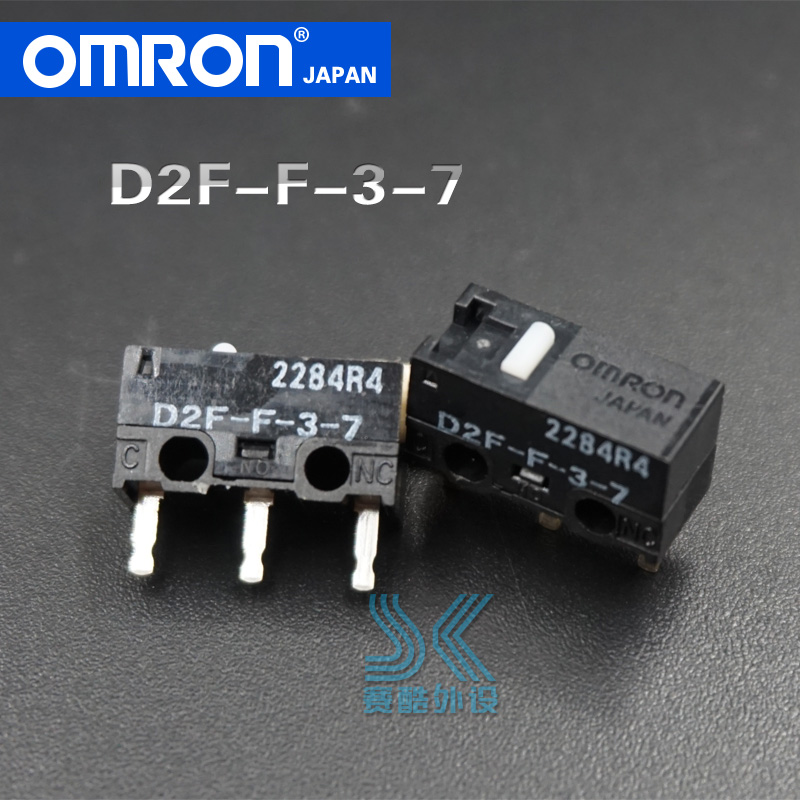 5pcs ORIGINAL & Brand New OMRON Mouse Micro Switch D2F-F-3-7 