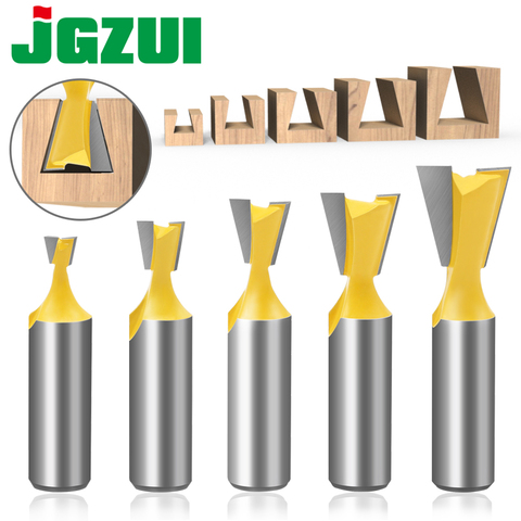 5pcs 12mm Shank 1/2 Dovetail Joint Router Bits Set 14 Degree Woodworking Engraving Bit Milling Cutter for Wood ► Photo 1/6