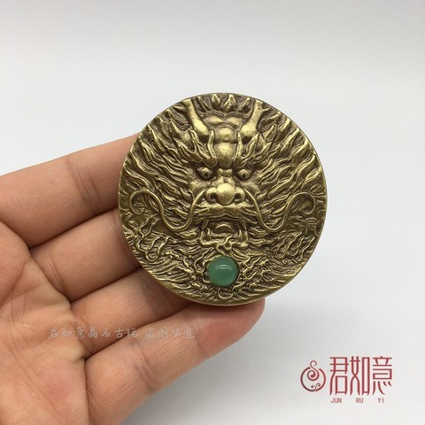Exquisite brass (Chinese zodiac, animal) commemorative bronze medal ► Photo 1/6