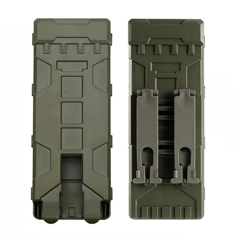 Military Airsoft Gear Shotgun 10 Rounds 12 Gauge Ammo Shells Cartridge Holder Tactical Molle Magazine Pouch ► Photo 1/6
