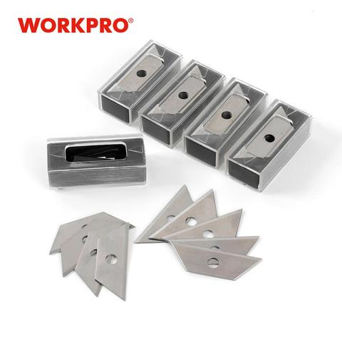 WORKPRO 50PC SK5 Mini Blades Utility Knife Blades for Mini Knives Blades Replacement ► Photo 1/6
