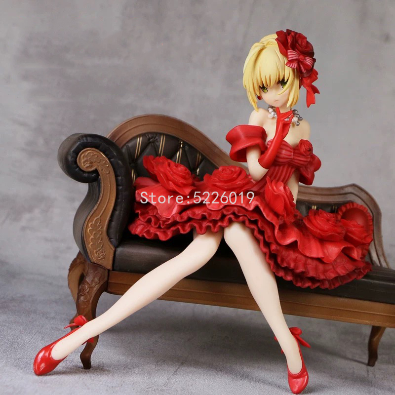 17CM Fate Stay Night Saber Nero Claudius Sexy Anime Figure Extra Red Dress  Saber/Caster Augustus Germanicus Action Figure Toys - Price history &  Review | AliExpress Seller - Anime Figures Zone Store |