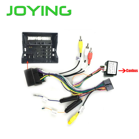 Joying New 2016-2017 VW Power Plug Harness Wiring Cable For Android Autoradio ► Photo 1/1