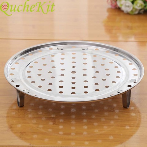 Multifunction Stainless Steel Steamer Shelf Round Cookware Steamer Rack Dumpling Bun Pot Steaming Tray Stand Kitchen Accessories ► Photo 1/6