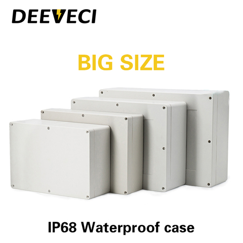 BIG size Outdoor Waterproof Enclosure Plastic Box Electronic Project Instrument Case Electrical Project Box Junction Box Housing ► Photo 1/6