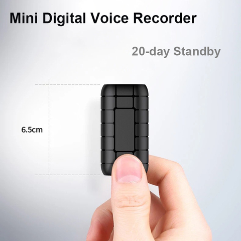 Mini Digital Voice Recorder 20 Days 500 Hours Dictaphone Pen Multi-function Digital Recorder Voice Activated HD Noise Reduction ► Photo 1/6