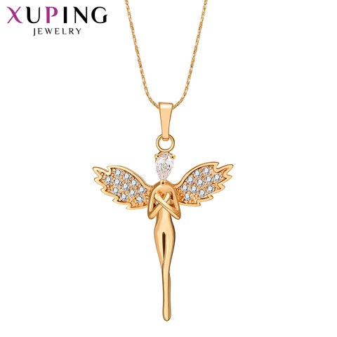 Xuping Exquisite Temperament Fashion Necklace Pendant for Women Man Statement Jewelry Christmas Gifts 31455 ► Photo 1/6