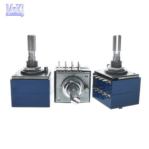 1PC 2702 Hot New RH2702 DIP8 Stepping Rotary Potentiometer 50K 100K 250K 50KAX2 100KAX2 250KAX2 ALPS ► Photo 1/6