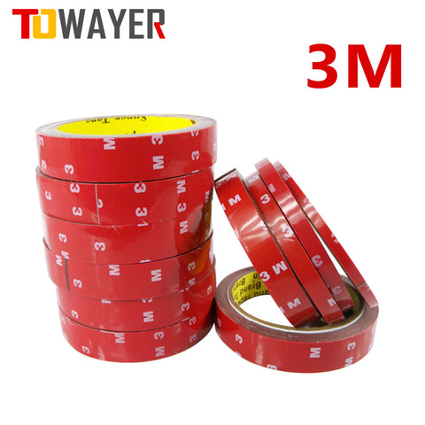 Towayer 1pcs 0.5mm-2mm thickness Super Strong Double side Adhesive foam Tape for Mounting Fixing Pad Sticky ► Photo 1/6