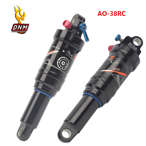 DNM AO-38RC XC soft tail mtb bicycle rear shock absorber ，mountain bike Air Rear Shock， Rebound/Lock Out/Air Pressure Adjustable ► Photo 1/6