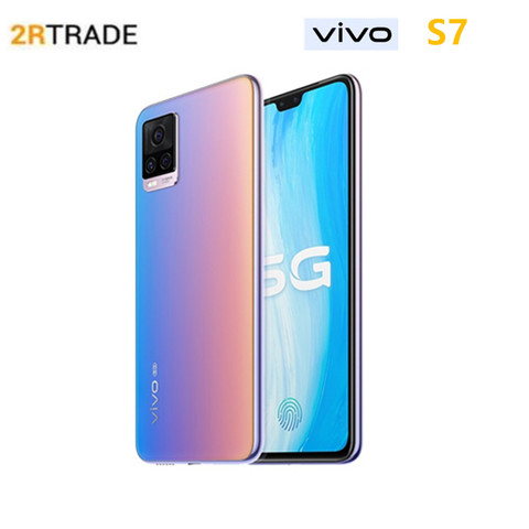 Vivo s7 Snapdragon 765G 5G Smart phone 4000mAh 6.44 Inch 2400×1080 Pixels AMOLED HD screen  64MP Ultra main Camera Face Wake ► Photo 1/4