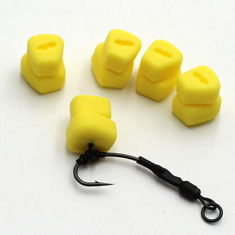 12pcs Corn Shaped Boilie Bait Carp Bait Pop Up Boilies Hair Rig Stops Carp Barbel Fishing Tackle for Making Boilies ► Photo 1/6