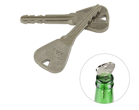 Magic Trick Toy Folding Key Thru Bottle Or Ring Penetration Magic Trick  Toy Easy To Play ► Photo 1/3