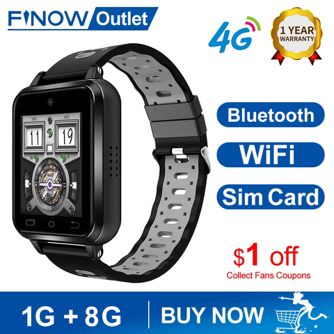 tyfon handle pilfer Finow Q2 Smart Watches Men Q1 Pro updated 4G Android Smartwatch MTK6737  1GB/8GB SmartWatch Phone Sim Card Kids Smart Watch - Price history & Review  | AliExpress Seller - Finow Global Outlet