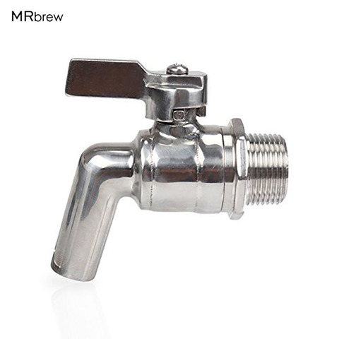 Stainless Steel Beer Keg Faucet Tap 200PSI For HomeBrew Barrel Fermenter Wine Beer Beverage Juice Dispenser Spigot Drink 1/2'' ► Photo 1/5