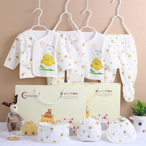 Newborn Clothes Suits Cotton for Baby Girls Boys clothing Sets Autumn Spring Summer Toddler Set  7pcs/set ► Photo 1/6