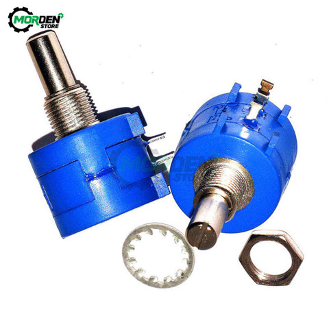 3590s-2-103l 1K 2K 5K 10k 20K 50K 100K Precision Multi- Turn Potentiometer Adjustable Resistor ► Photo 1/6