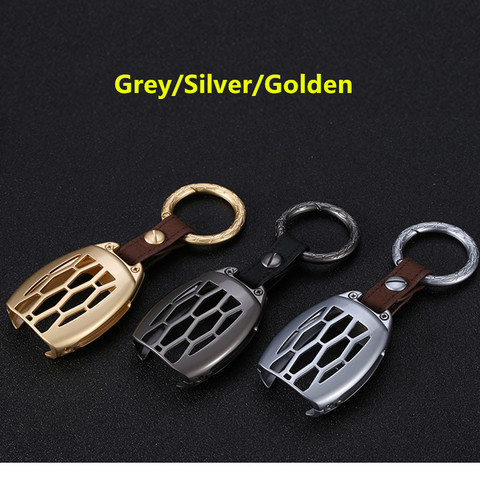 Zinc alloy Car Key Case Cover for Mercedes For Benz B200 C180 E260L S320 GLK300 CLA CLS S400 fob Keychain Keyrings Car Styling ► Photo 1/6