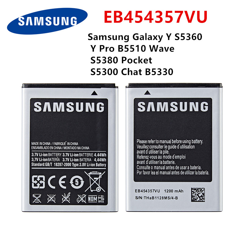 Buy Online Samsung Orginal Ebvu 10mah Battery For Samsung Galaxy Y S5360 Y Pro B5510 Wave S5380 Pocket S5300 Chat B5330 Alitools