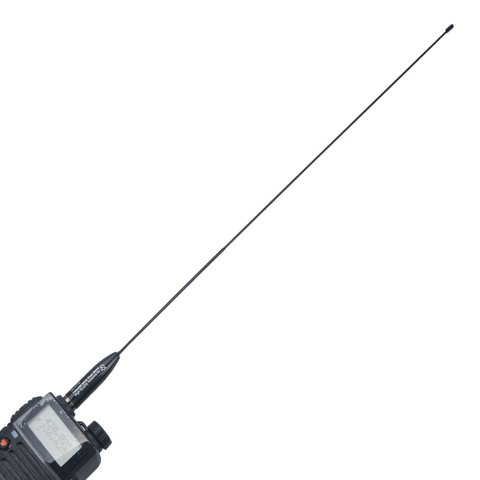 Titanium Alloy Whip Portable Ham Radio Antenna VHF UHF Dual Band 144/430MHz 2.15dB 3.4dB High Gain Walkie Talkie Antenna RH771S ► Photo 1/6